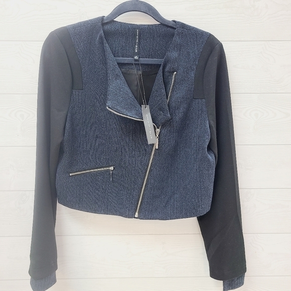 W118 by Walter Baker Jackets & Blazers - W118 Walter Baker Moto Jacket